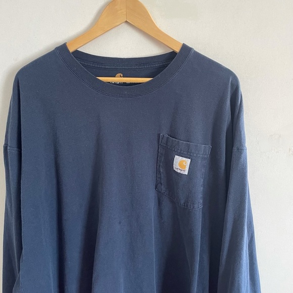 Carhartt Other - Carhartt long sleeve crewneck double XL tall work T-shirt made in Mexico
